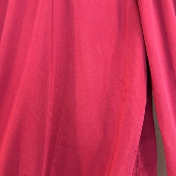 Anthropologie Cloth & Stone pink cropped satin blouse xs - Picture 5 of 11